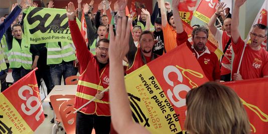 Grève cheminots SNCF CGT et SUD Rail