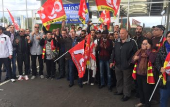 Grève dans le nettoyage industriel et ferroviaire à Paris Nord : SNCF et ONET, main dans la main pour l’esclavage !